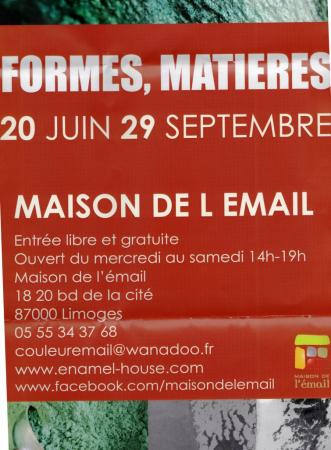 EXPO COLLECTIVE MAISON DE L EMAIL  LIMOGES 2012